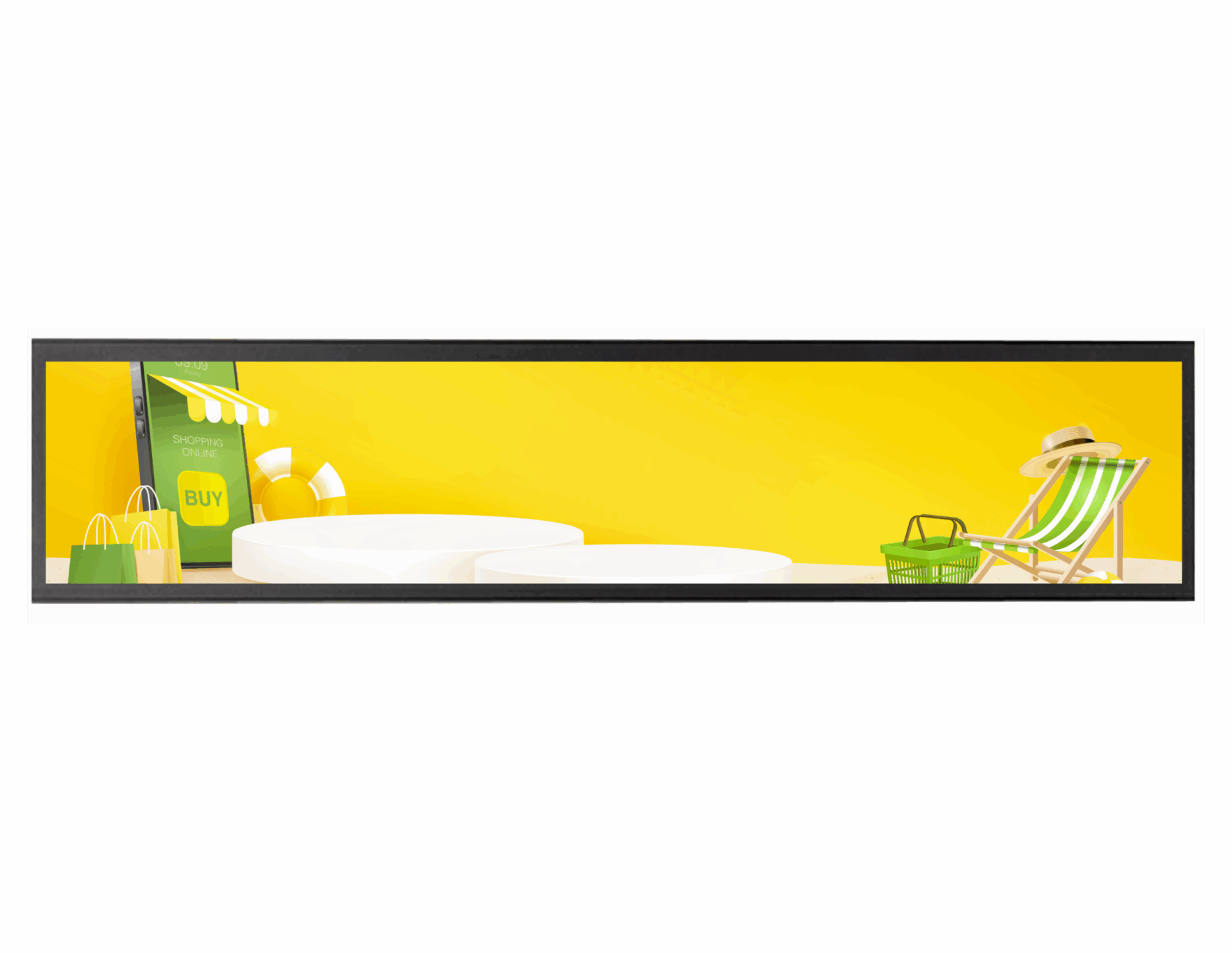 eShelf Header Display